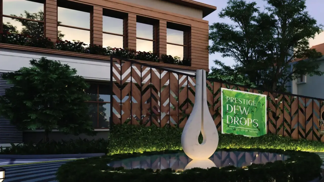 Prestige Dew Drops in Yelahanka (artist&rsquo;s impression)